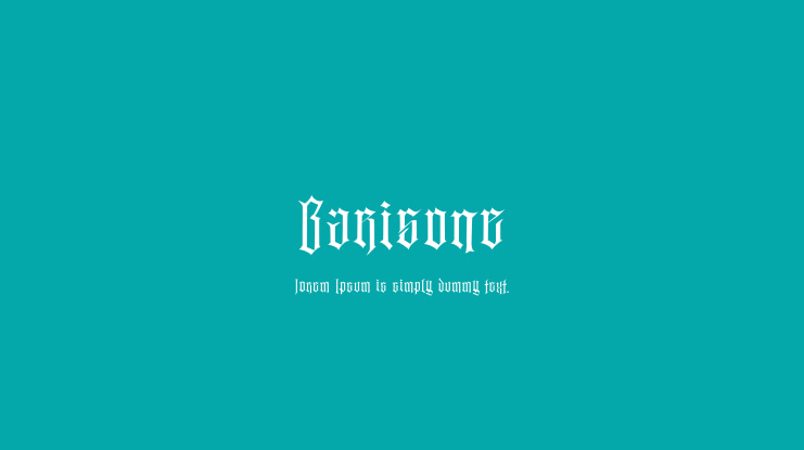 Barisone Font
