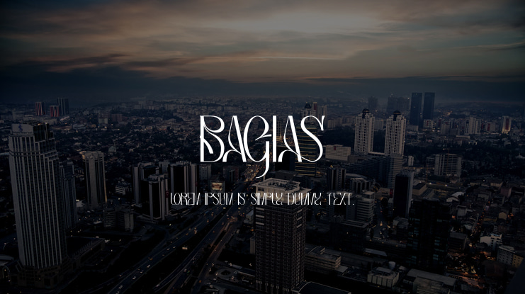 Bagias Font