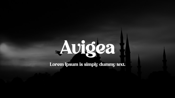 Avigea Font