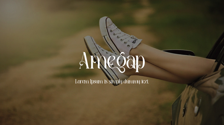 Amegap Font