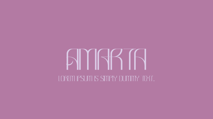 Amarta Font