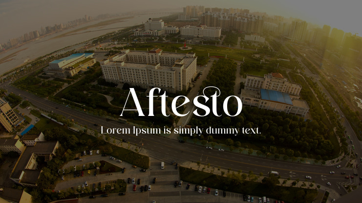 Aftesto Font
