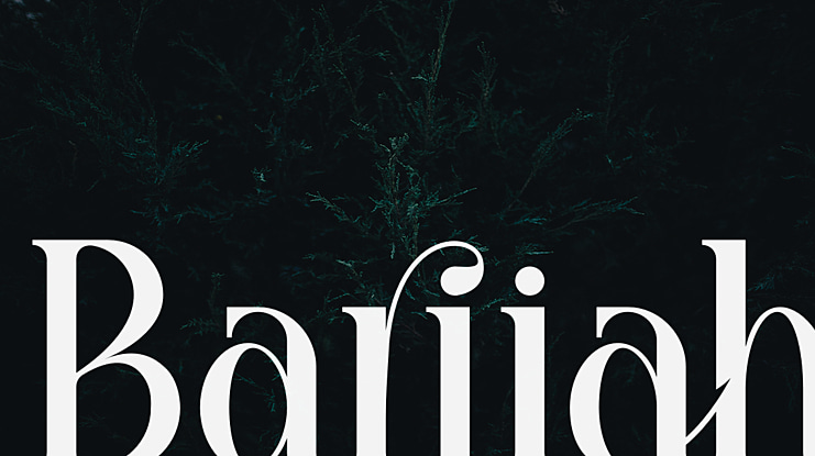Barjiah Font
