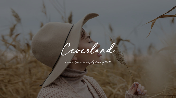 Ceverland Font