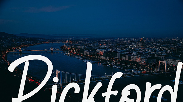 Pickford Font