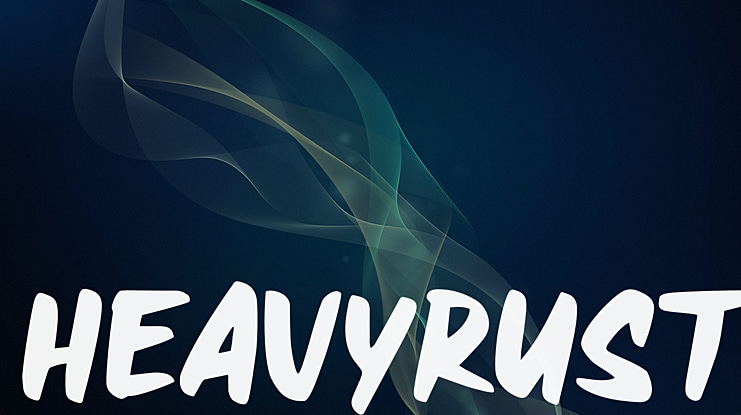 HEAVYRUST Font Family