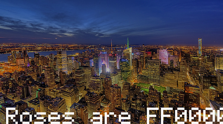 Roses are FF0000 Font