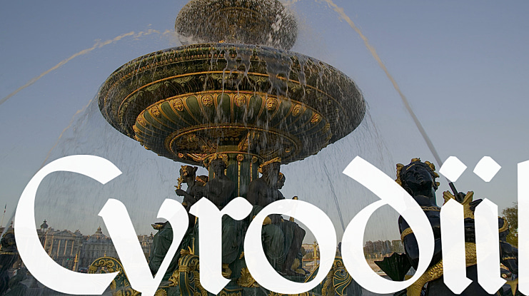 Cyrodiil Font Family