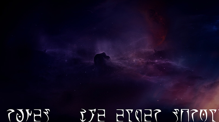 Runes - The elder scroll Font