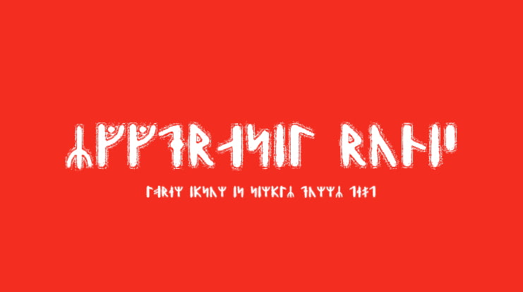 Yggdrasil Runic Font