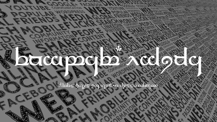 Tengwar Elfica Font Family