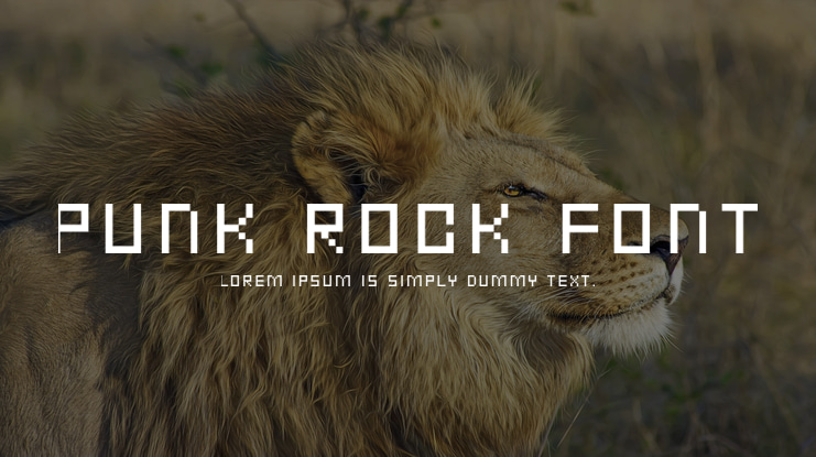 Punk Rock Font