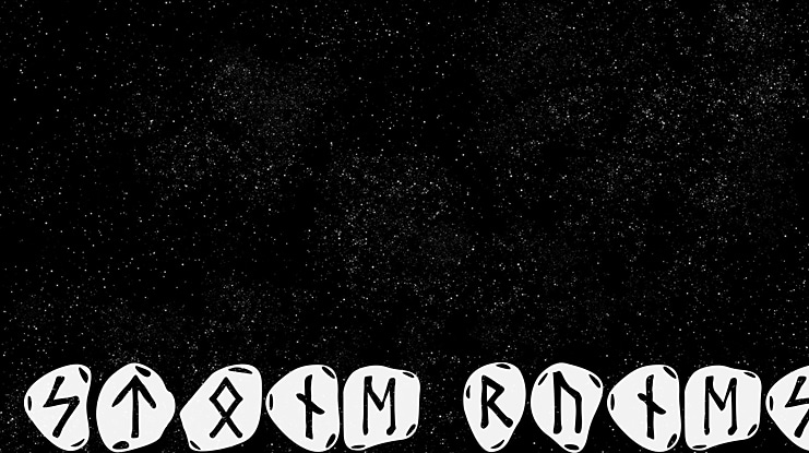Stone Runes Font