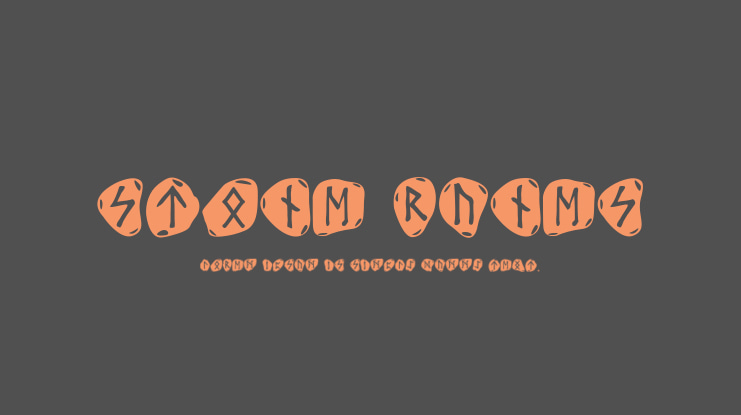Stone Runes Font