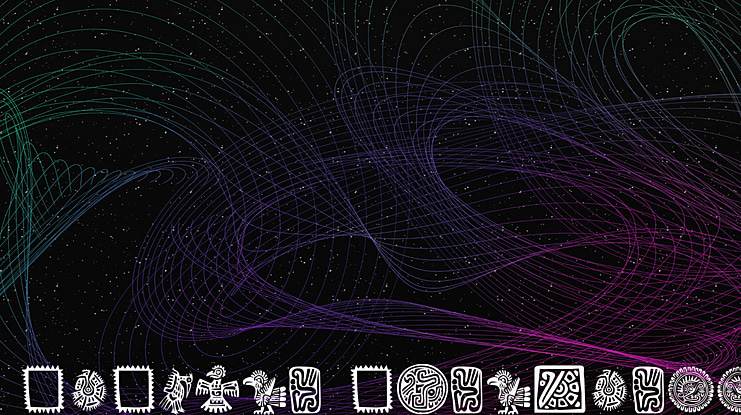 Mexican Ornaments Font