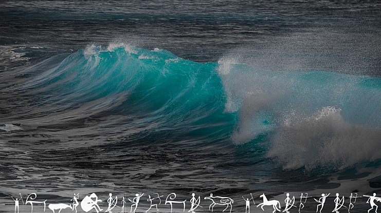 Prehistoric Paintings Font