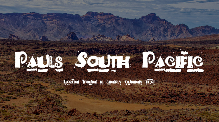 Pauls South Pacific Font