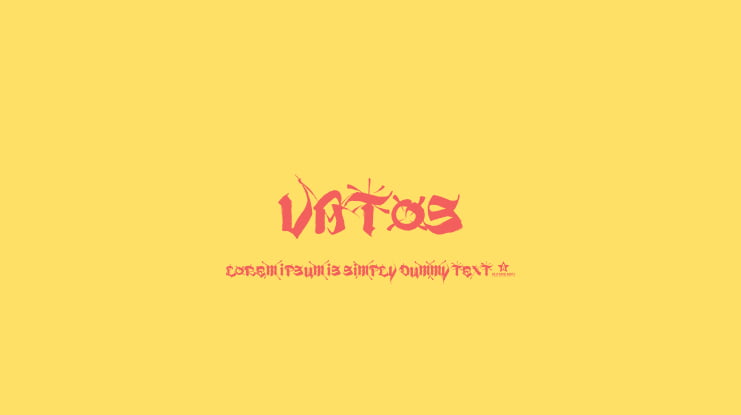VATOS Font