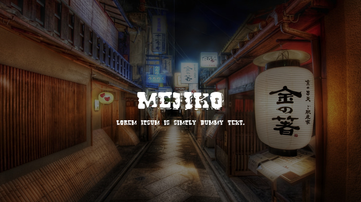 Mejiko Font