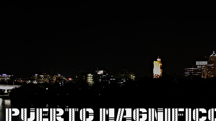 Puerto Magnifico Font