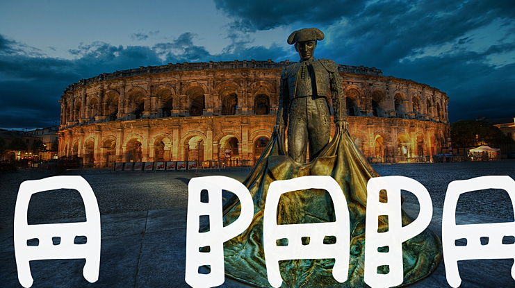 a Papa Font