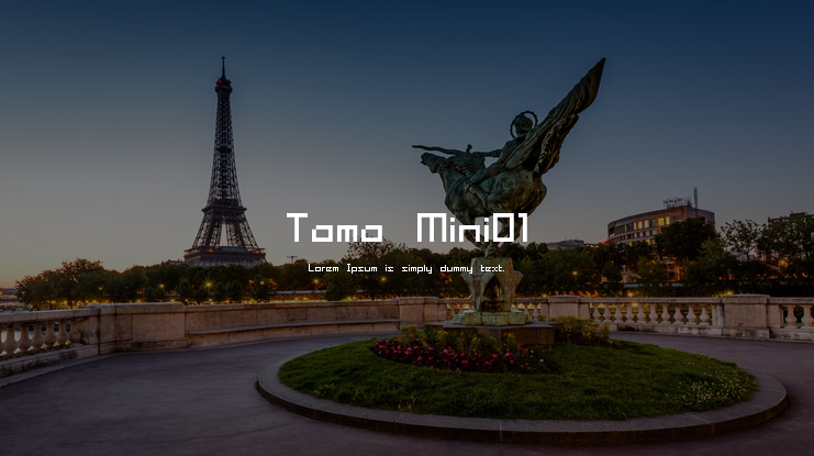 Tama Mini01 Font