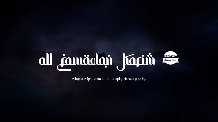 all Ramadan Karim - Font