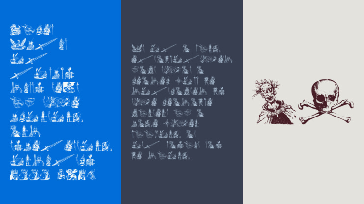 Fantasy Clipart Font