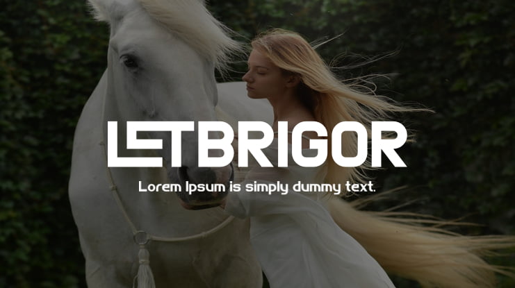 LETBRIGOR Font