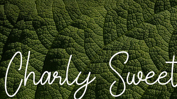 Charly Sweet Font