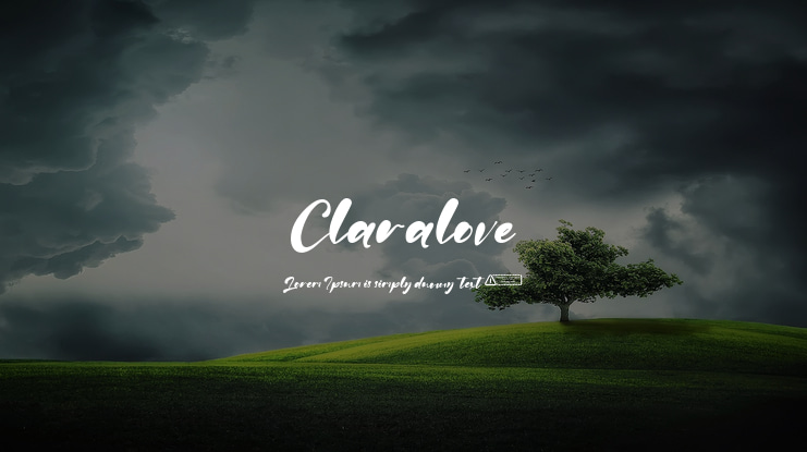 Claralove Font