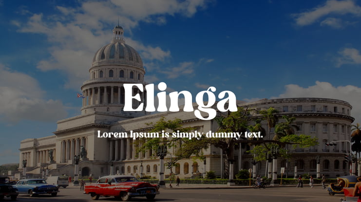 Elinga Font Family