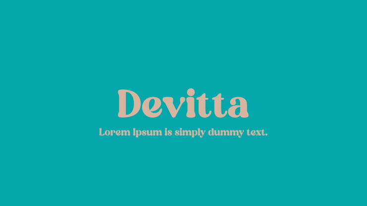 Devitta Font