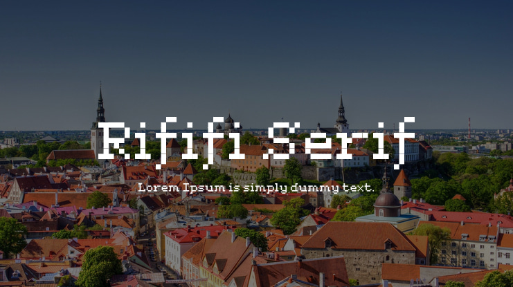 Rififi Serif Font