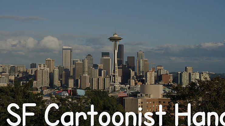 Cartoonist Hand Font Family