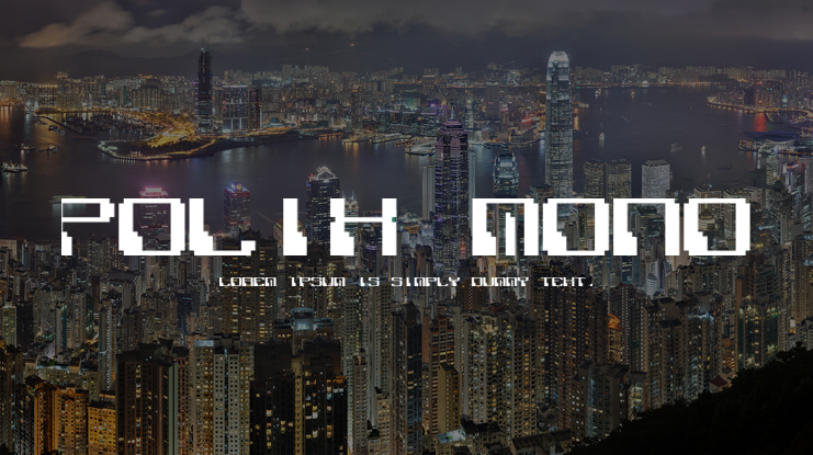 Polix Mono Font