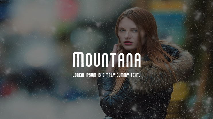 Mountana Font Family