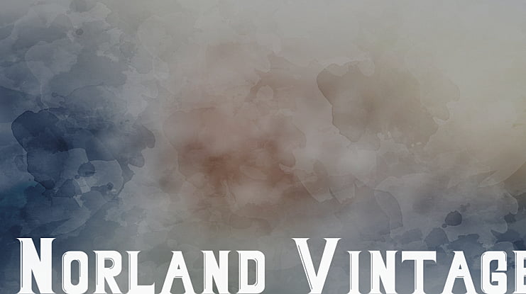 Norland Vintage Font