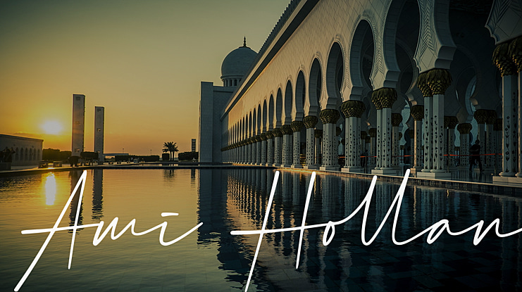 Ami Hollan Font
