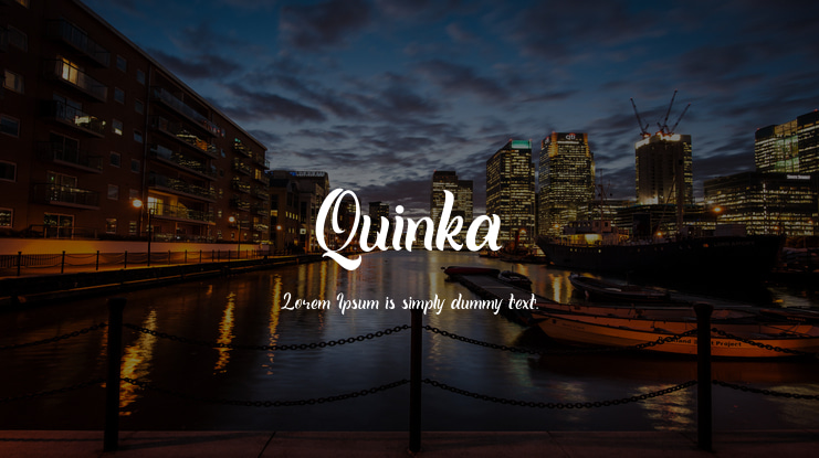 Quinka Font