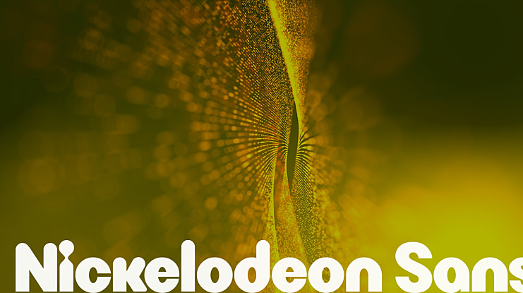 Nickelodeon Sans Font