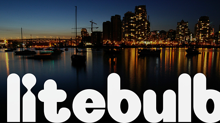 Litebulb Font