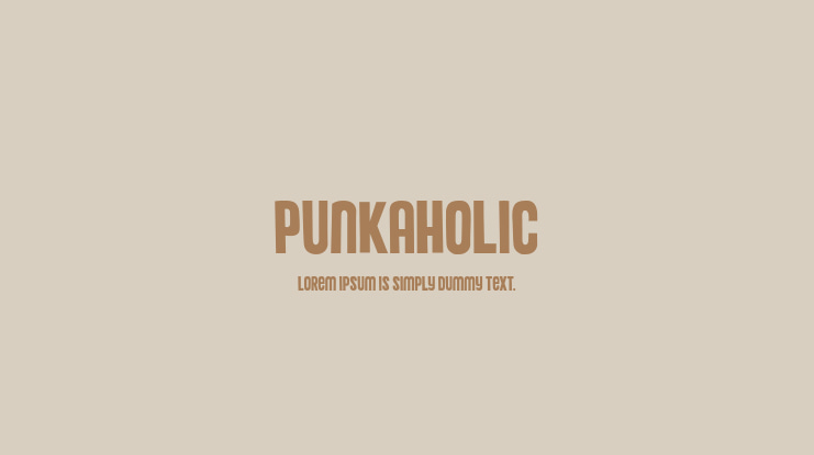 Punkaholic Font Family