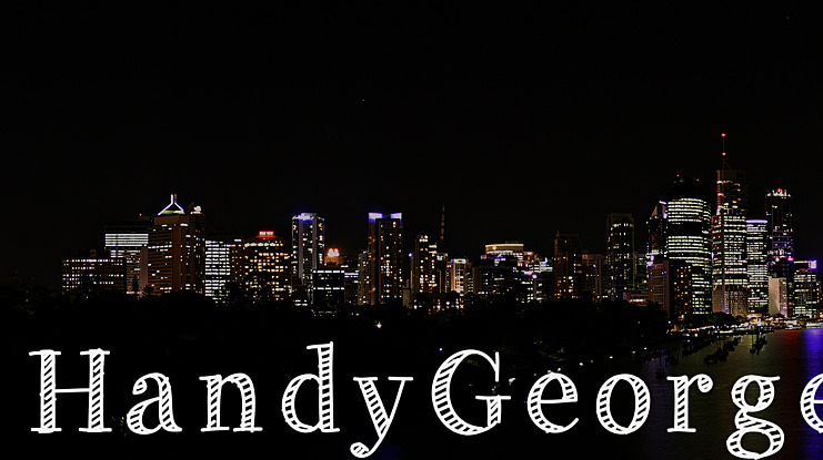 HandyGeorge Font
