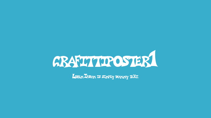 grafittiposter1 Font Family