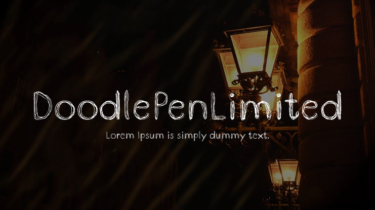 DoodlePenLimited Font