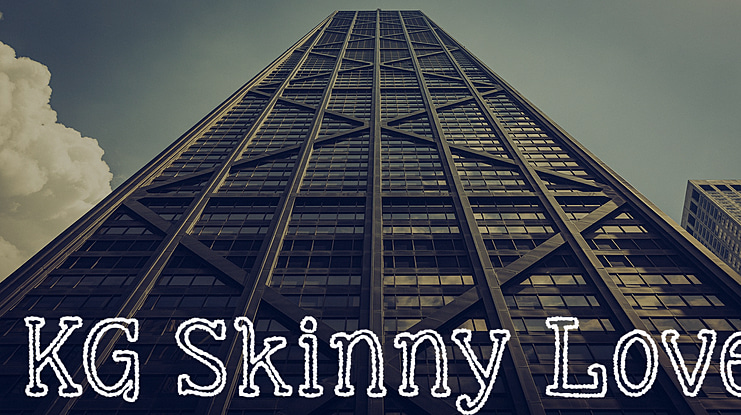 KG Skinny Love Font