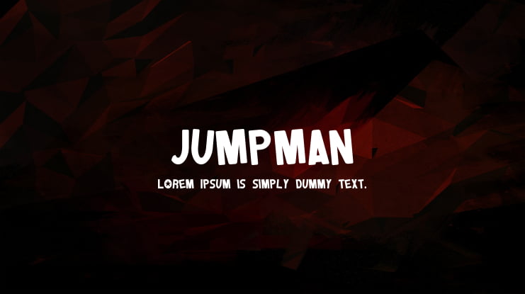 Jumpman Font
