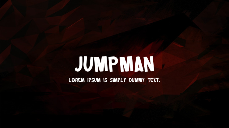 Jumpman Font
