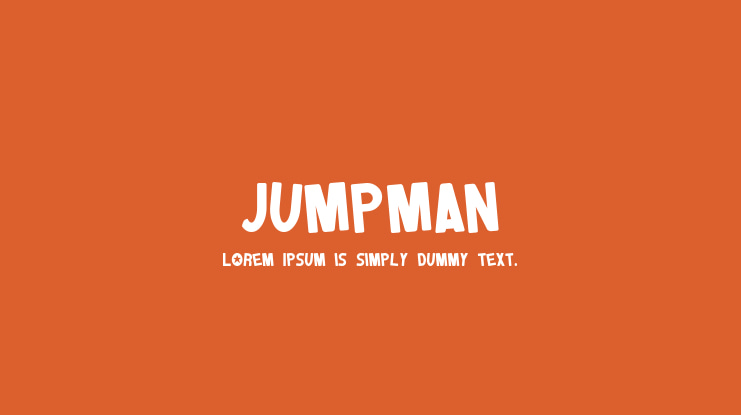 Jumpman Font